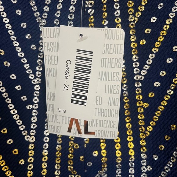 XL LuLaroe Elegant Collection Cassie Skirt NWT - Picture 2 of 3